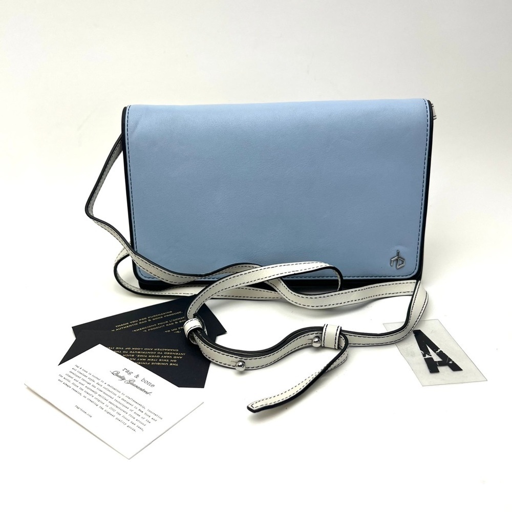 RAG AND BONE CROSSBODY WALLET on a strap